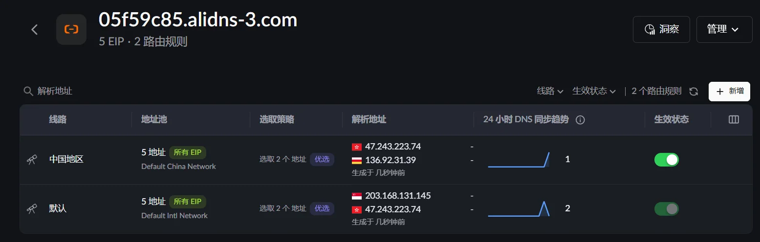 AxisNow 分流配置